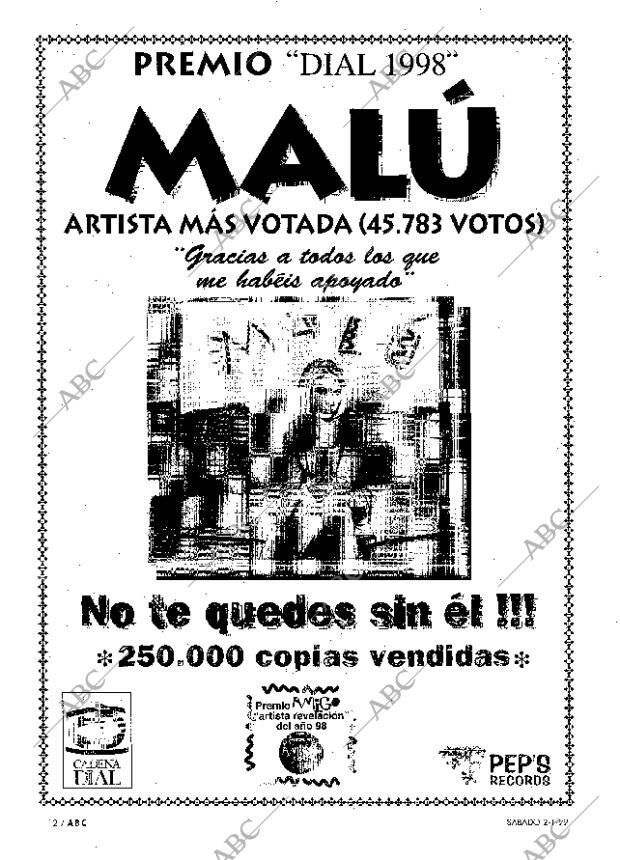 ABC MADRID 02-01-1999 página 12