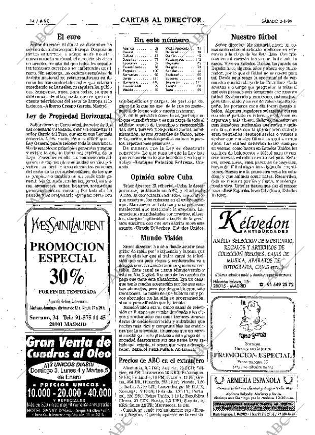 ABC MADRID 02-01-1999 página 14