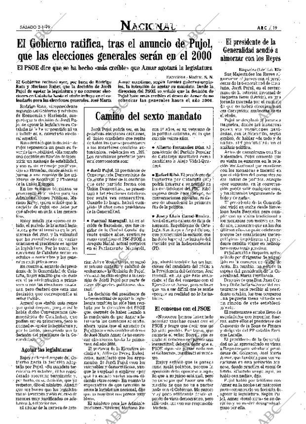 ABC MADRID 02-01-1999 página 19