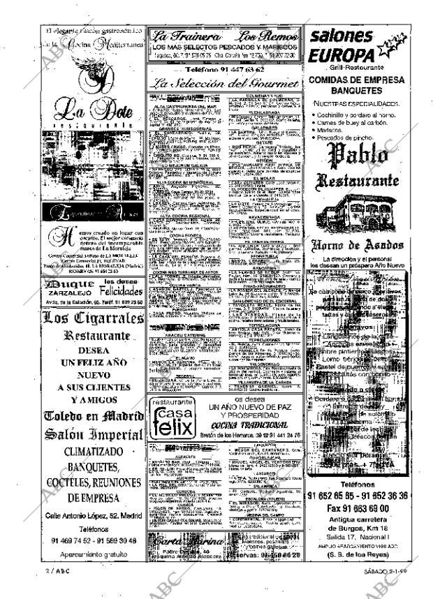 ABC MADRID 02-01-1999 página 2