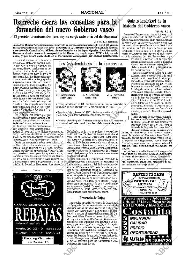 ABC MADRID 02-01-1999 página 21