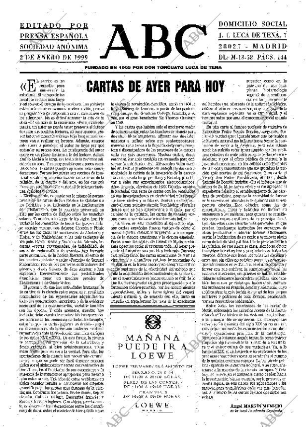 ABC MADRID 02-01-1999 página 3