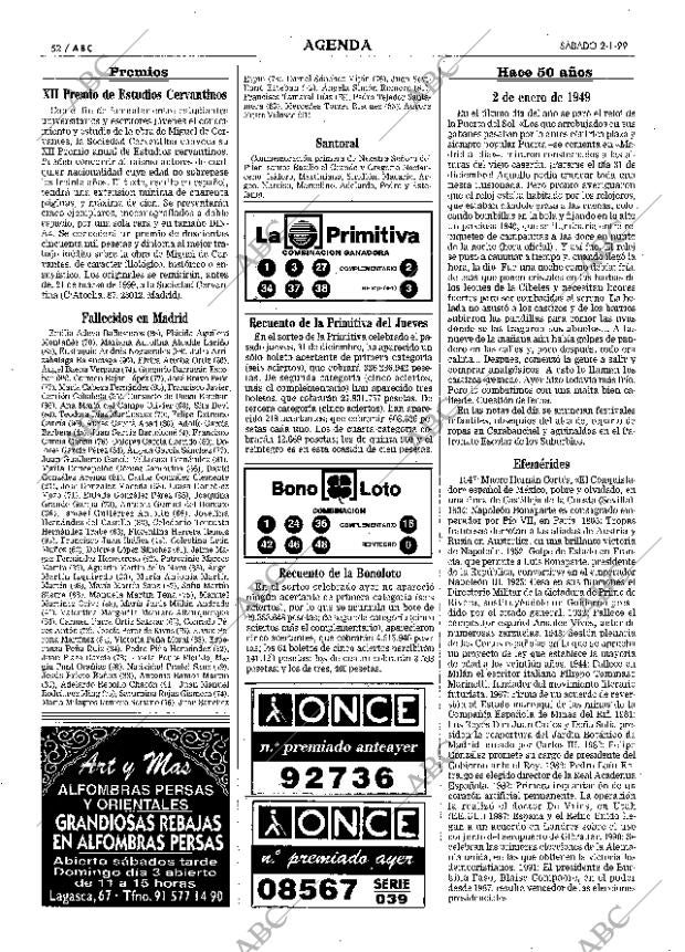 ABC MADRID 02-01-1999 página 52