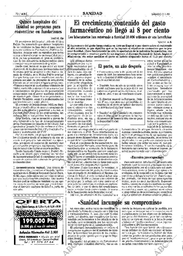 ABC MADRID 02-01-1999 página 70