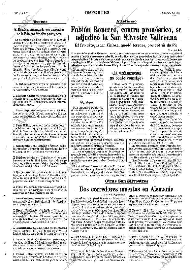 ABC MADRID 02-01-1999 página 80