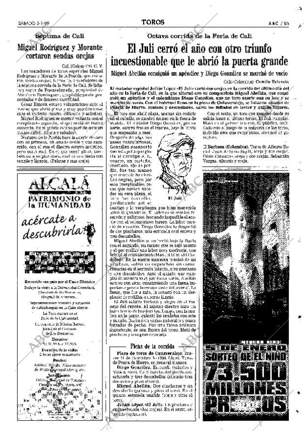 ABC MADRID 02-01-1999 página 85