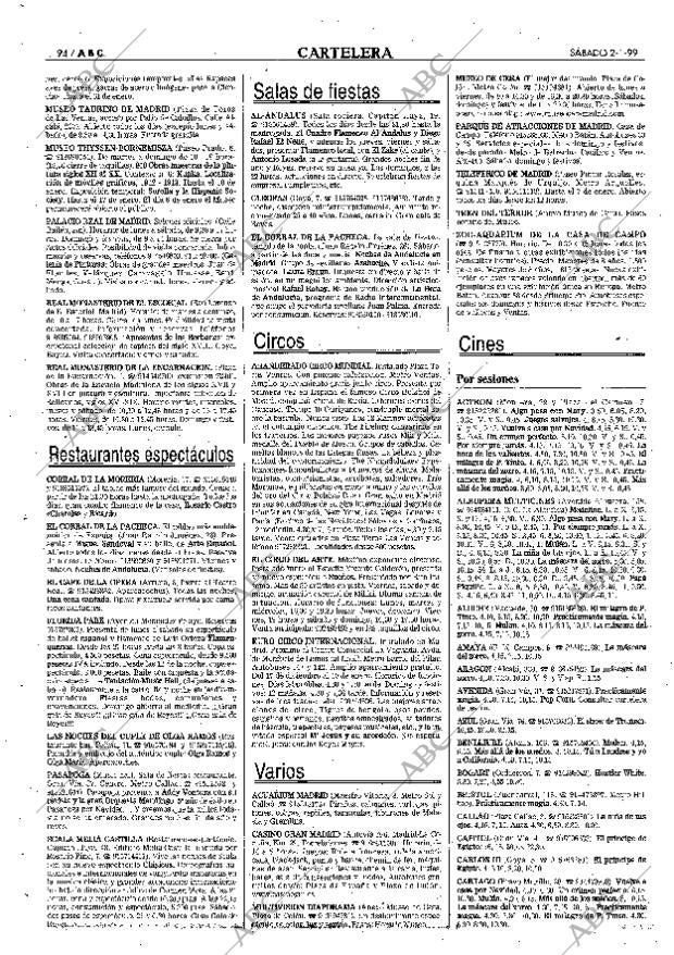 ABC MADRID 02-01-1999 página 94