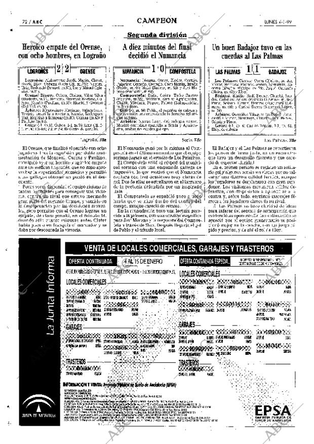 ABC SEVILLA 04-01-1999 página 72