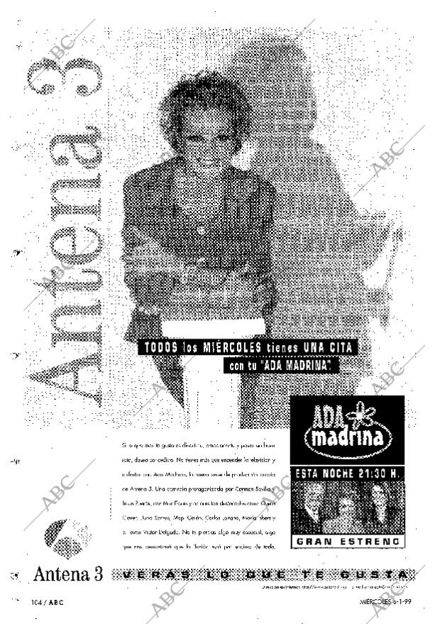 ABC MADRID 06-01-1999 página 104