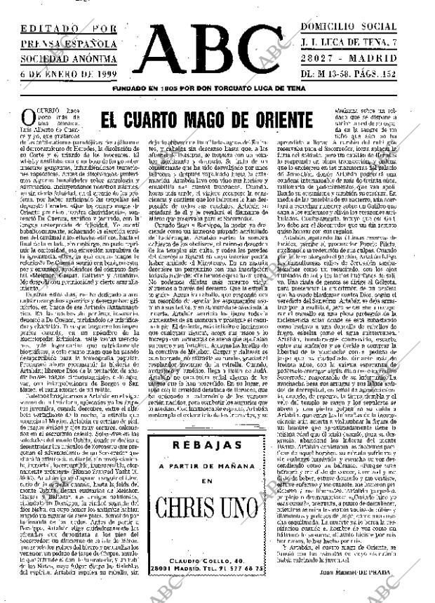 ABC MADRID 06-01-1999 página 3