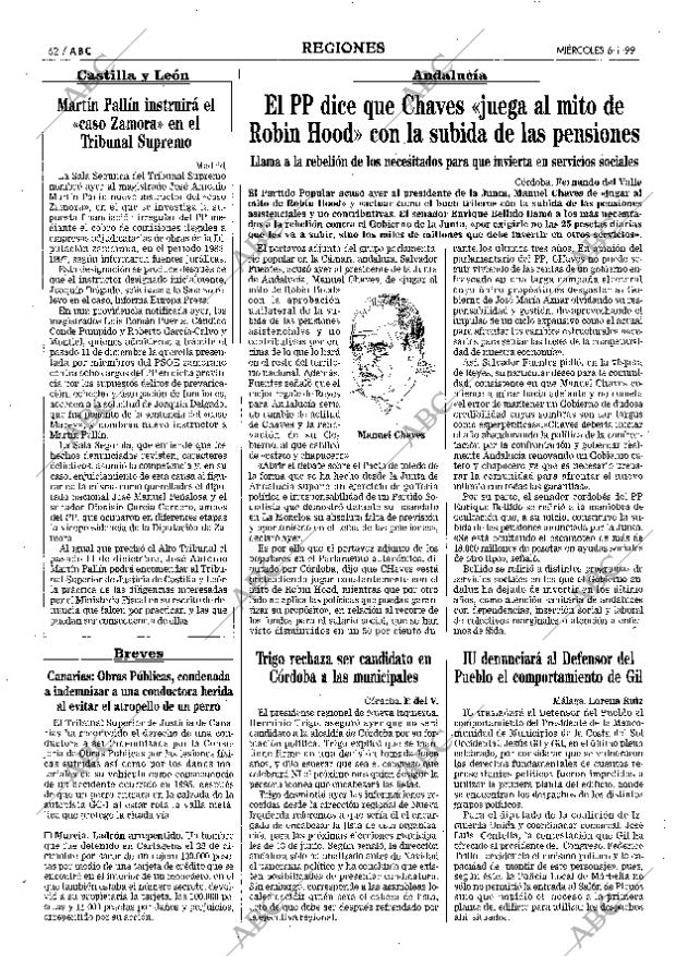 ABC MADRID 06-01-1999 página 62