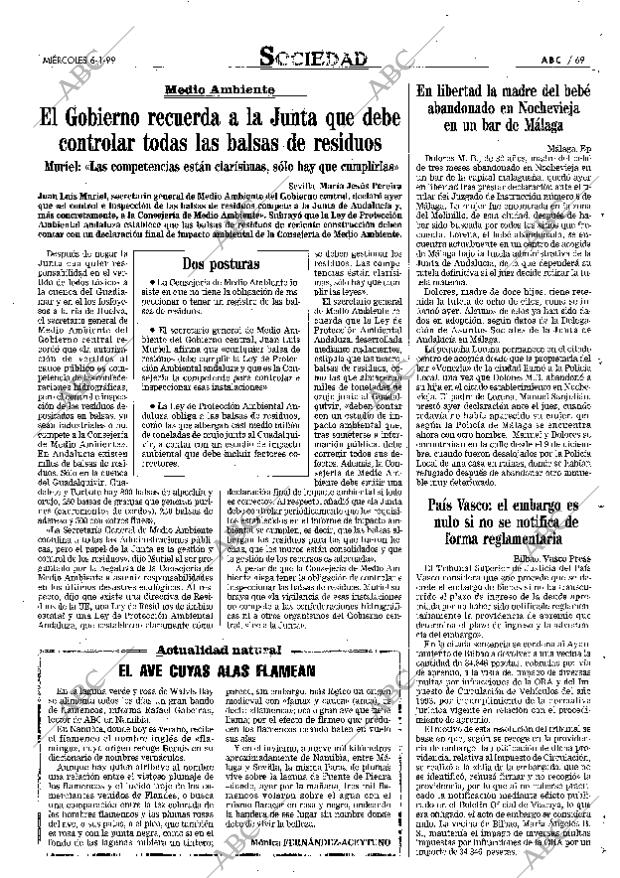 ABC MADRID 06-01-1999 página 69