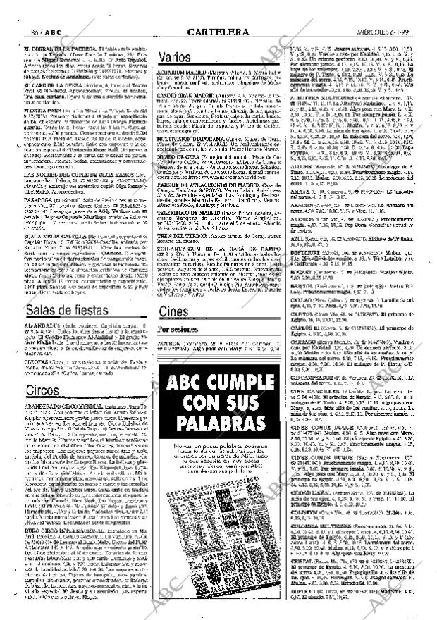 ABC MADRID 06-01-1999 página 86
