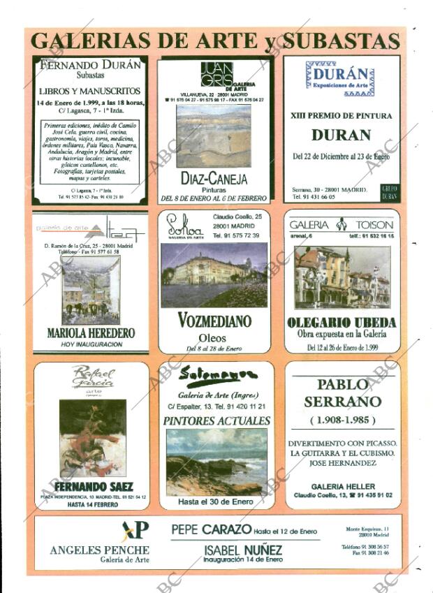 CULTURAL MADRID 07-01-1999 página 33