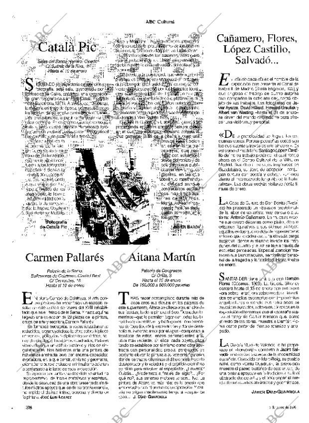 CULTURAL MADRID 07-01-1999 página 38