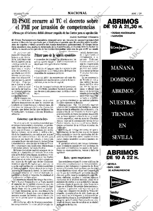 ABC SEVILLA 09-01-1999 página 29