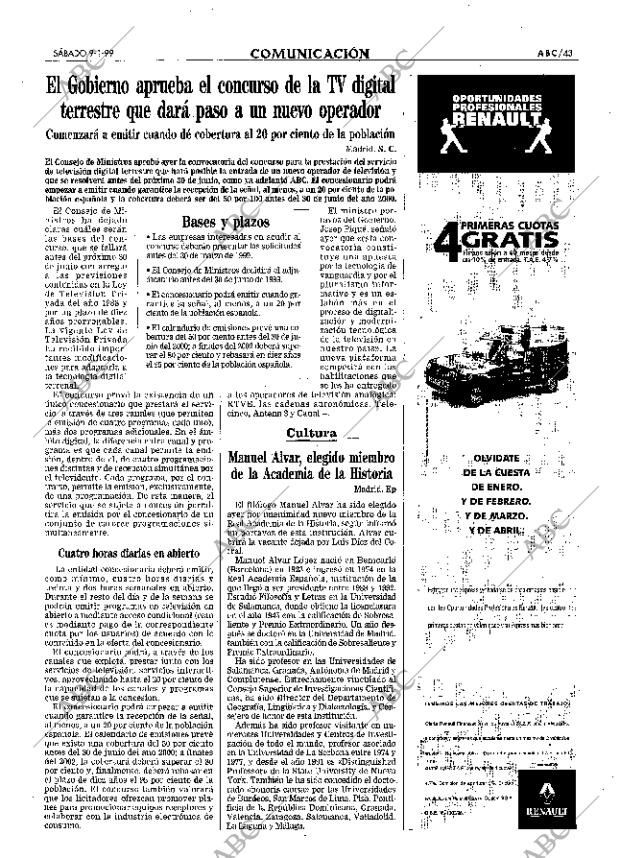 ABC SEVILLA 09-01-1999 página 43