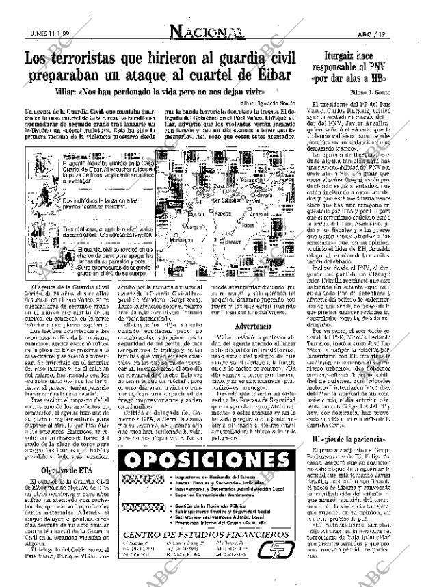ABC MADRID 11-01-1999 página 19