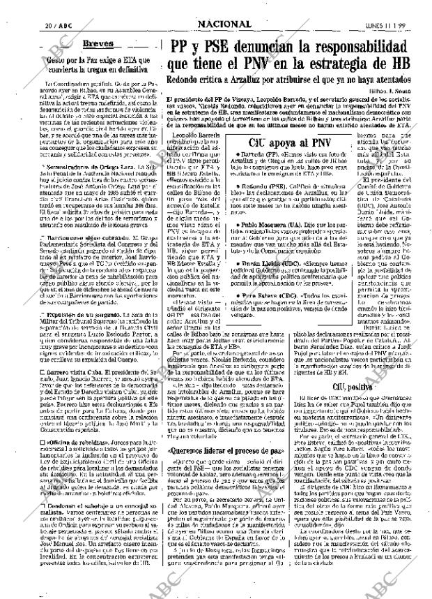 ABC MADRID 11-01-1999 página 20