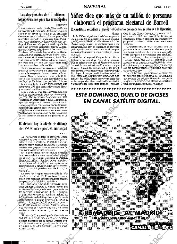 ABC MADRID 11-01-1999 página 24
