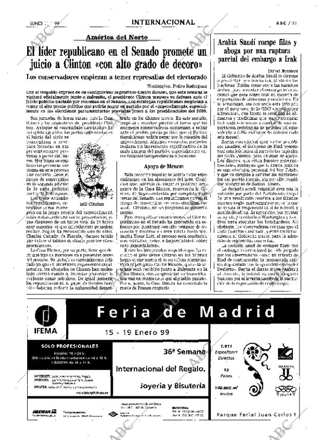 ABC MADRID 11-01-1999 página 33