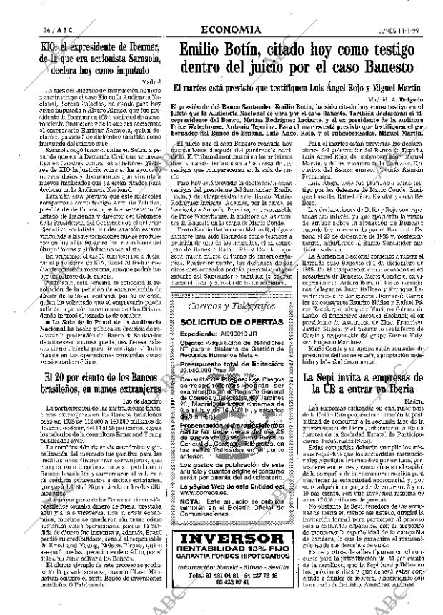 ABC MADRID 11-01-1999 página 36
