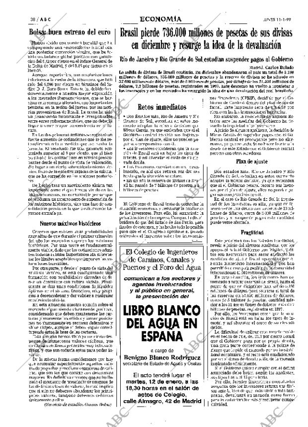 ABC MADRID 11-01-1999 página 38