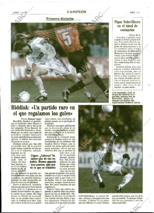 ABC MADRID 11-01-1999 página 61