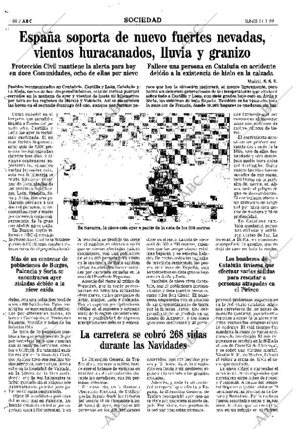 ABC MADRID 11-01-1999 página 80