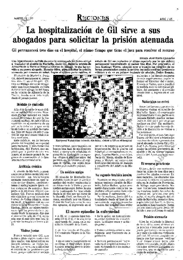 ABC MADRID 12-01-1999 página 65