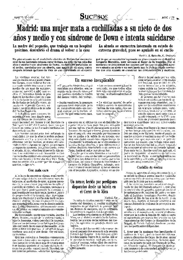 ABC MADRID 12-01-1999 página 79
