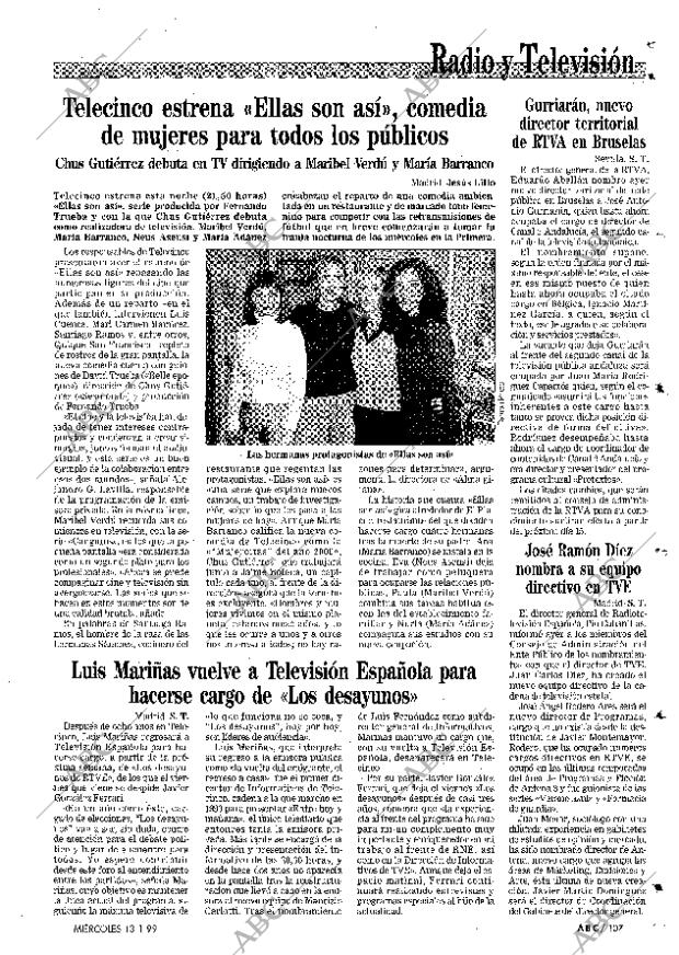 ABC SEVILLA 13-01-1999 página 107