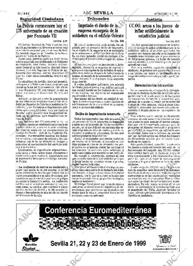 ABC SEVILLA 13-01-1999 página 50