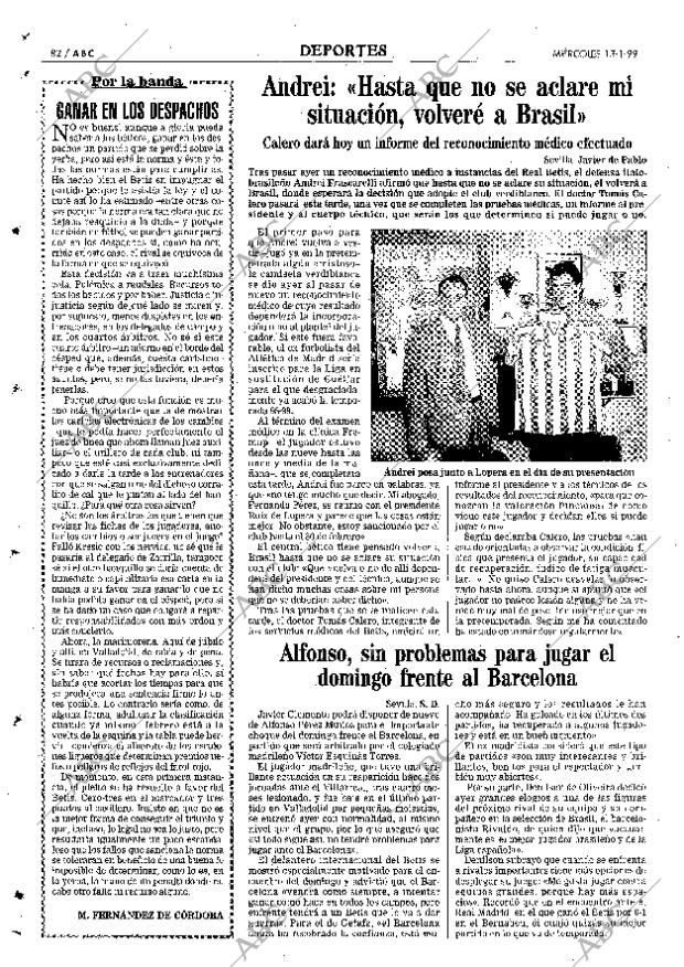 ABC SEVILLA 13-01-1999 página 82