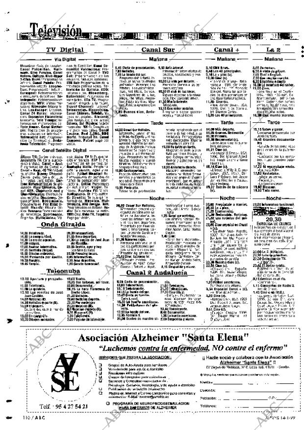 ABC SEVILLA 14-01-1999 página 110