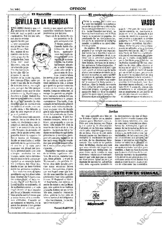 ABC SEVILLA 14-01-1999 página 16