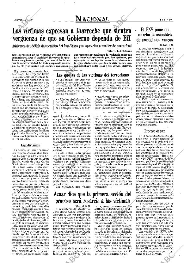 ABC SEVILLA 14-01-1999 página 19