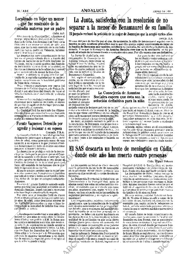 ABC SEVILLA 14-01-1999 página 38