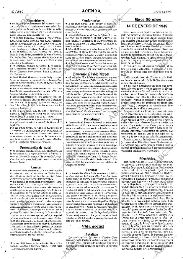 ABC SEVILLA 14-01-1999 página 60