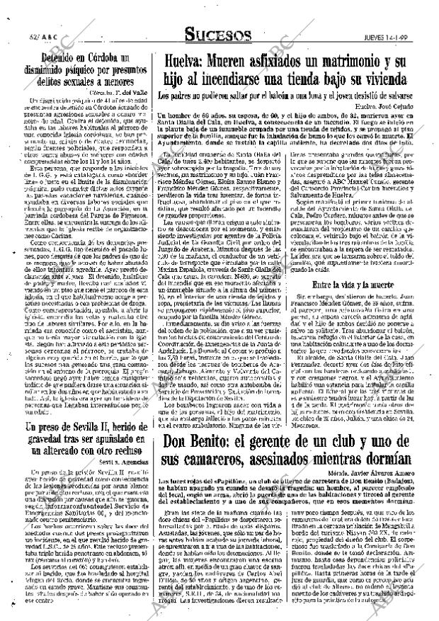 ABC SEVILLA 14-01-1999 página 62