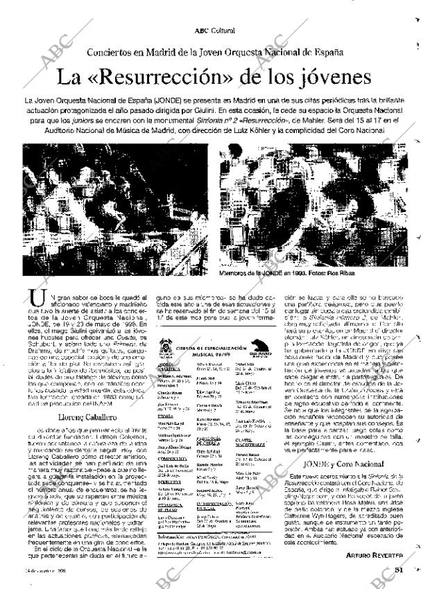 CULTURAL MADRID 14-01-1999 página 51