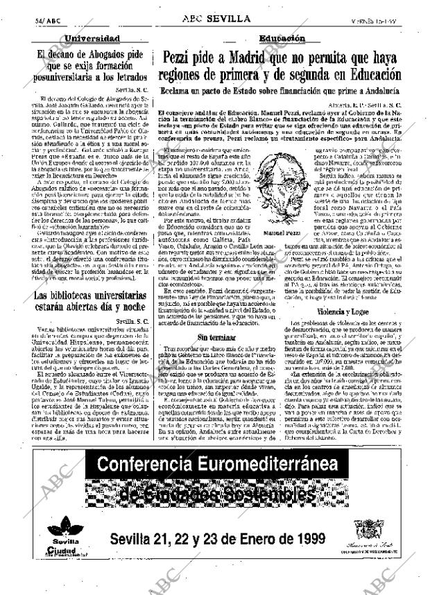 ABC SEVILLA 15-01-1999 página 54
