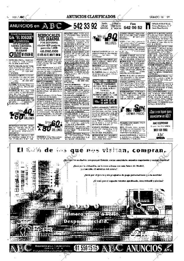 ABC MADRID 16-01-1999 página 102