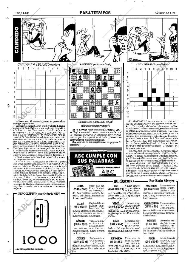 ABC MADRID 16-01-1999 página 110