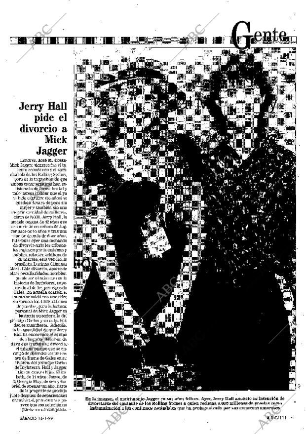 ABC MADRID 16-01-1999 página 111