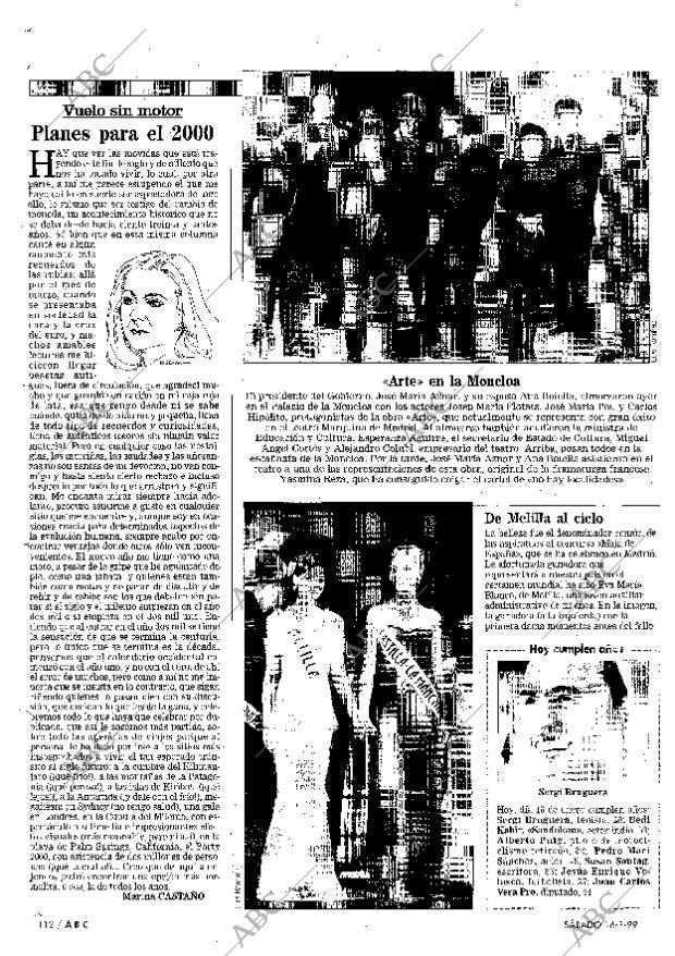 ABC MADRID 16-01-1999 página 112