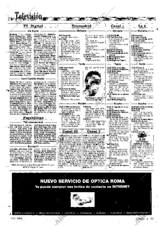 ABC MADRID 16-01-1999 página 118
