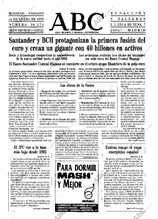 ABC MADRID 16-01-1999 página 13