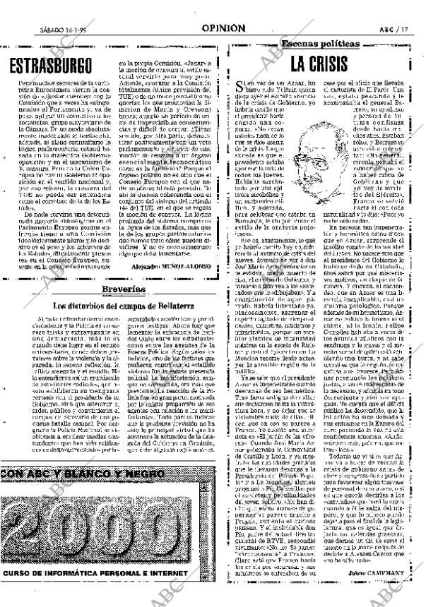 ABC MADRID 16-01-1999 página 17