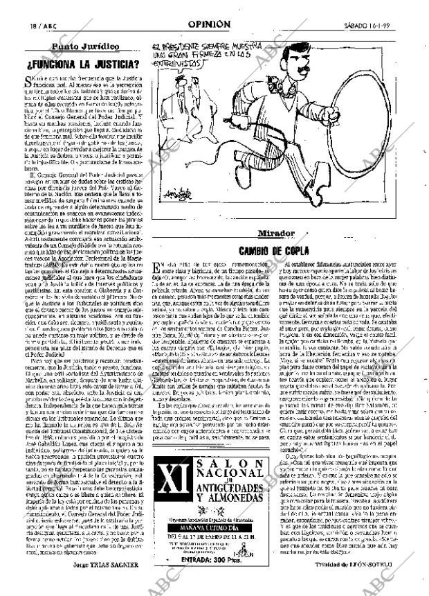 ABC MADRID 16-01-1999 página 18